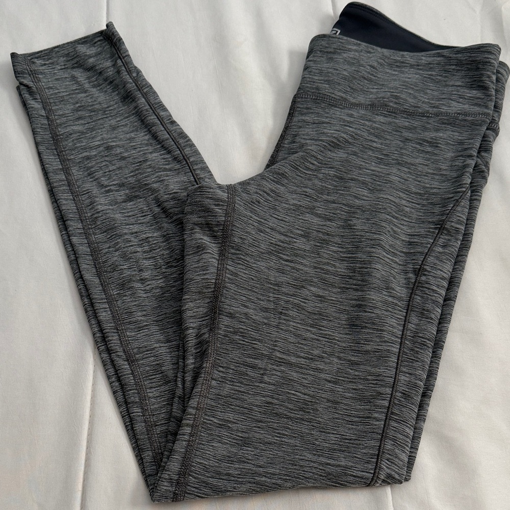 New Balance Women's Gray Space-Dye Leggings